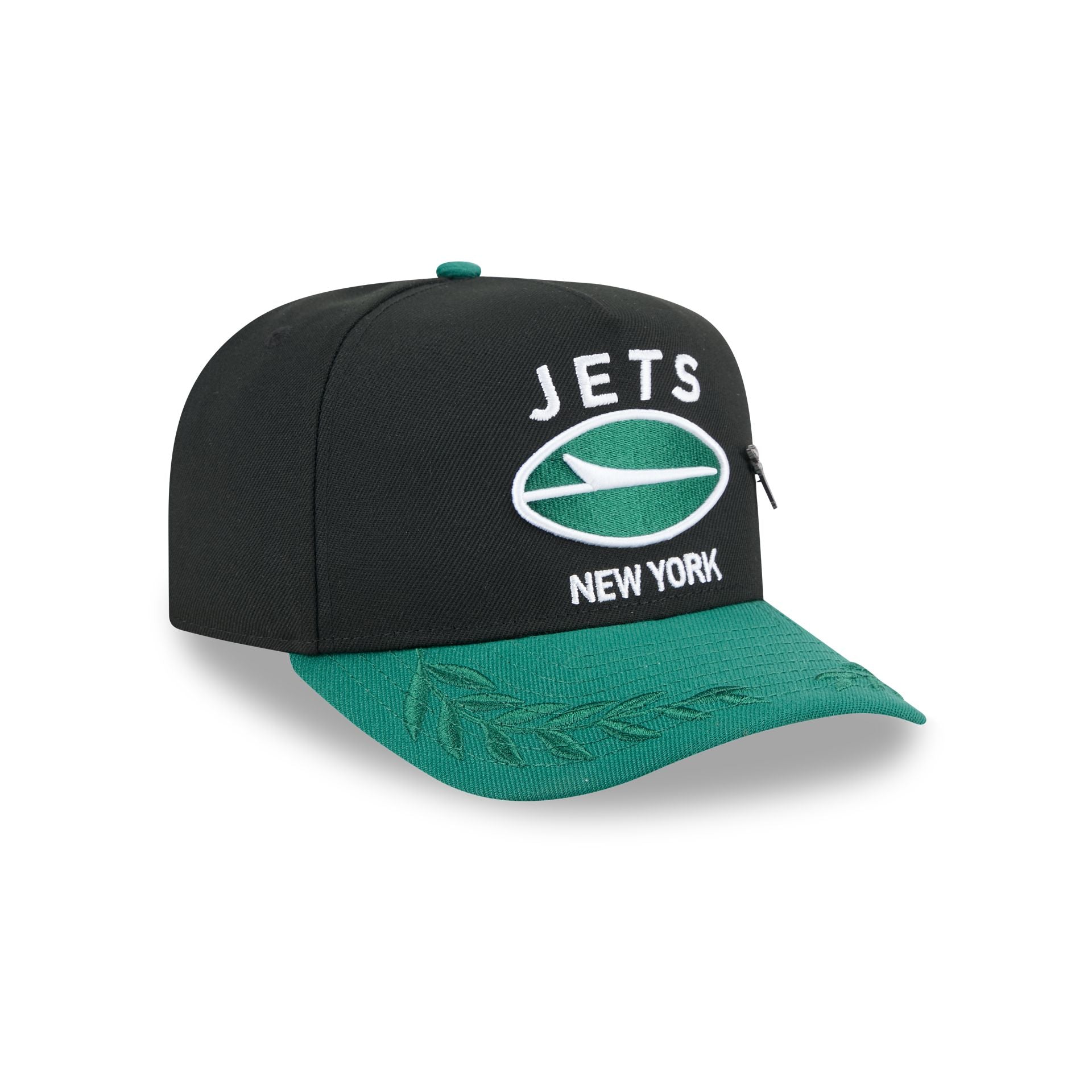 New York Jets 2025 Draft Black 59FIFTY A-Frame Fitted Hat